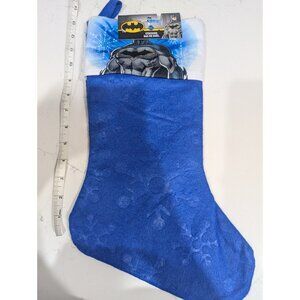NWT 14" DC Comics Batman Christmas Holiday Blue Stocking